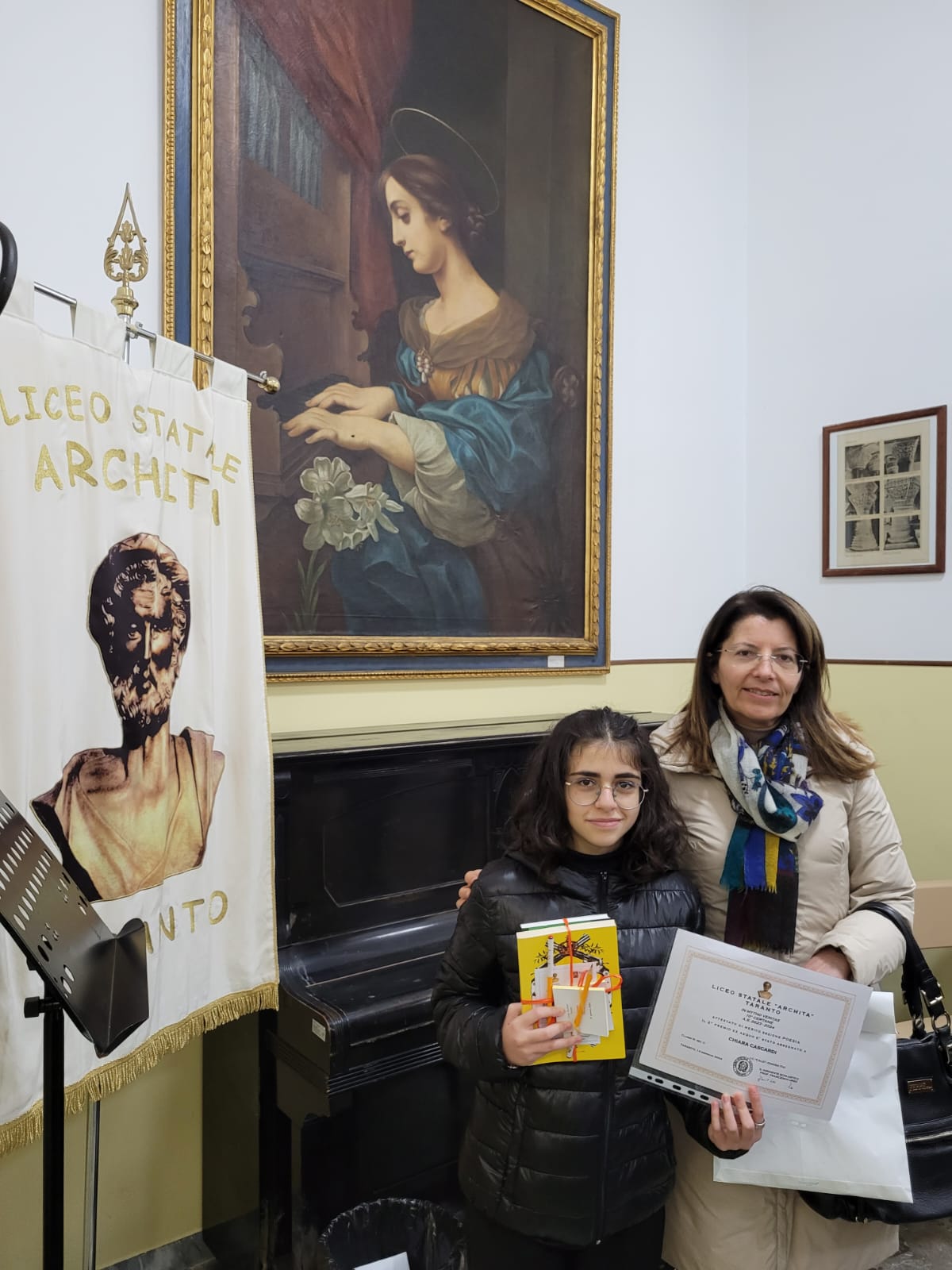 con la prof.ssa Fiore